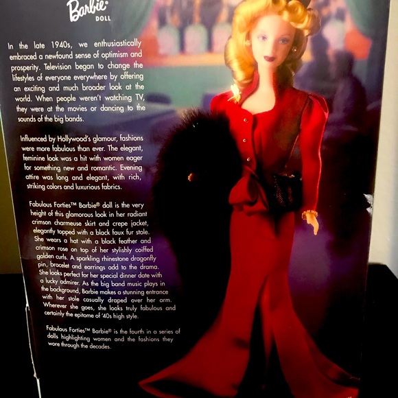 Fabulous Forties Barbie Doll BNIB - Picture 2 of 2